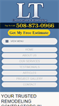 Mobile Screenshot of ltconstructionremodeling.com